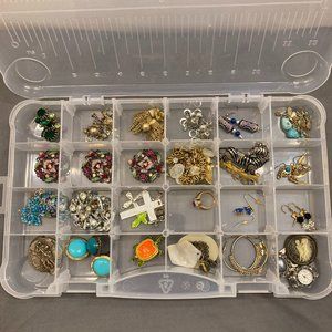 Lot of various fashion jewelry.